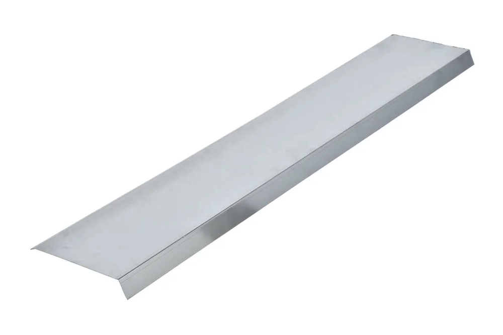 Isola Takfotbeslag L-tak (lektet) 170mm 2meter Zink v:2815270 Isola Takfotbeslag L-tak (lektet) 170mm 2meter Zink v:2815270