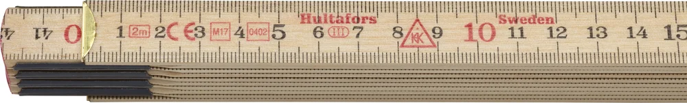 Meterstokk 2 meter tre 59-2-10 metrisk gradering v:5242600 Meterstokk 2 meter tre 59-2-10 metrisk gradering v:5242600