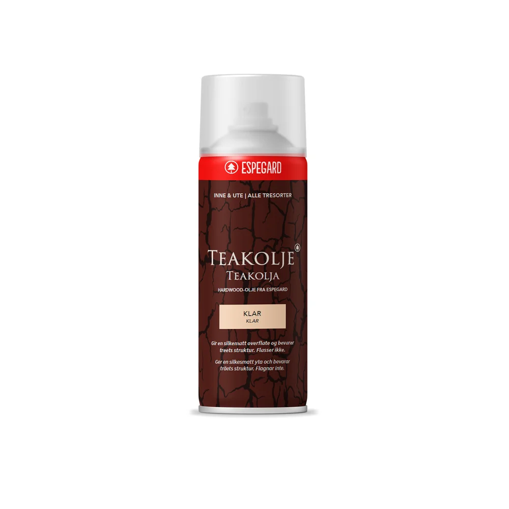ESPEGARD TEAKOLJE KLAR SPRAY 500ML v:7358148