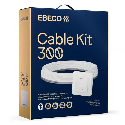 Cable Kit 300 Ebeco Gulvvarmesett 4097679 Cable Kit 300 Ebeco Gulvvarmesett 4097679