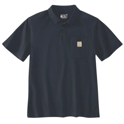 106685NVY Carhartt Piquetrøye 4064698