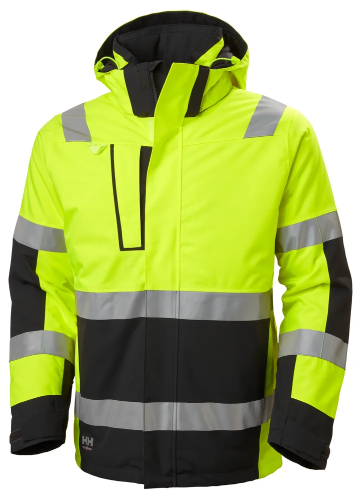 VINTERJAKKE 71392 HV GUL XL v:6853843