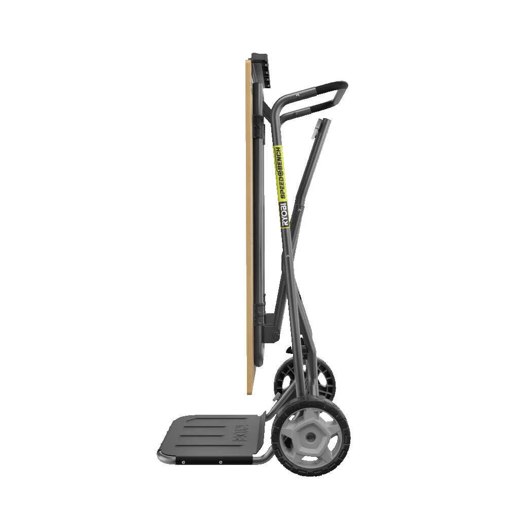 Ryobi 2-i-1 arbeidsbenk/transport tralle v:8295996