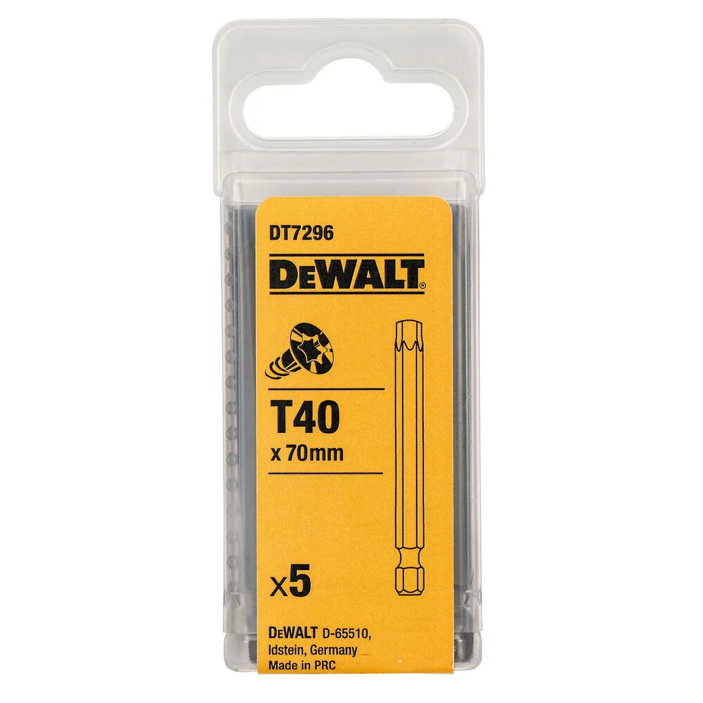 Bits Torx 70 mm T40 5 stk v:1086463