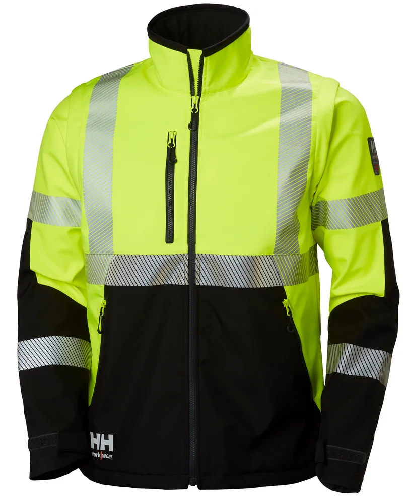 JAKKE GUL 2XL ICU SOFTSHELL v:2576812