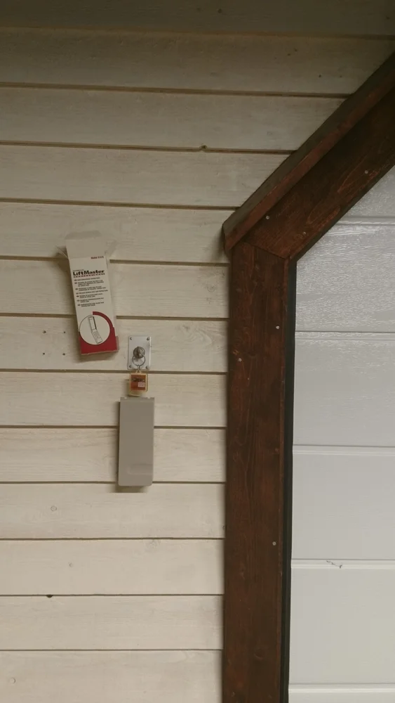 Trådløs kodelås 9747e lift master 433 mhz, rolling code v:1829759
