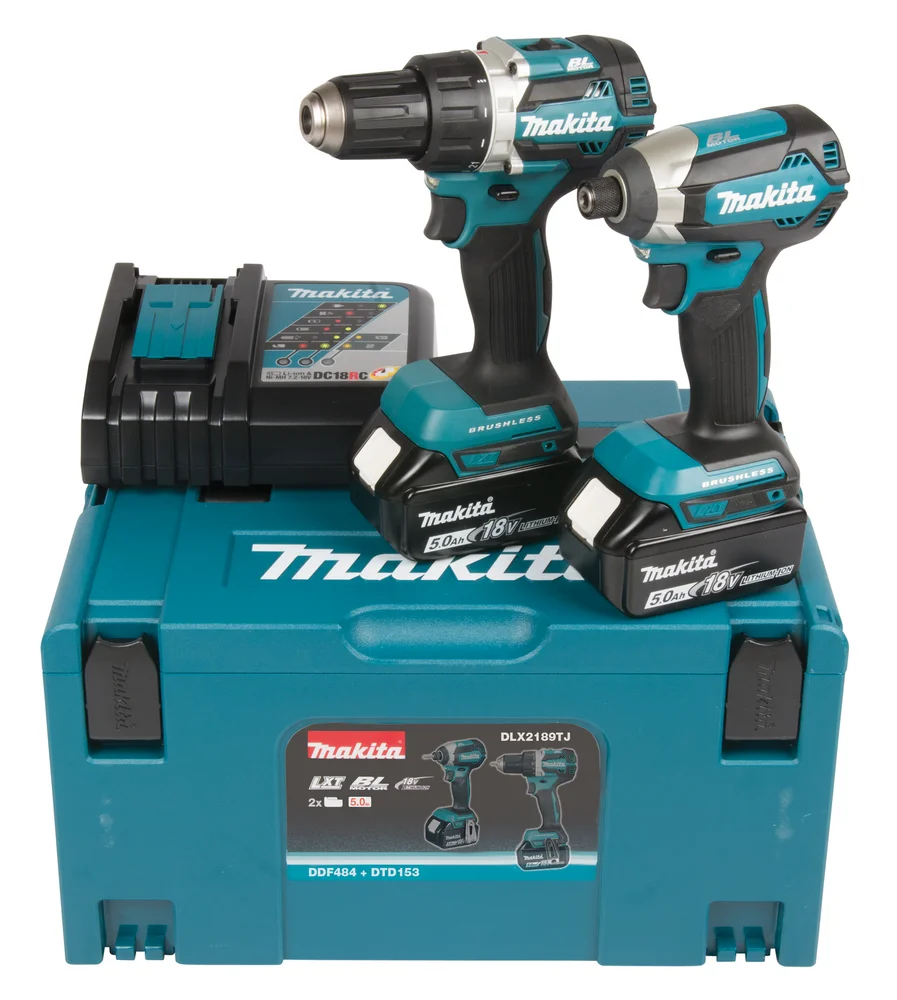 Batterimaskin Sett Dlx2189Tj 18V – Makita v:7579438