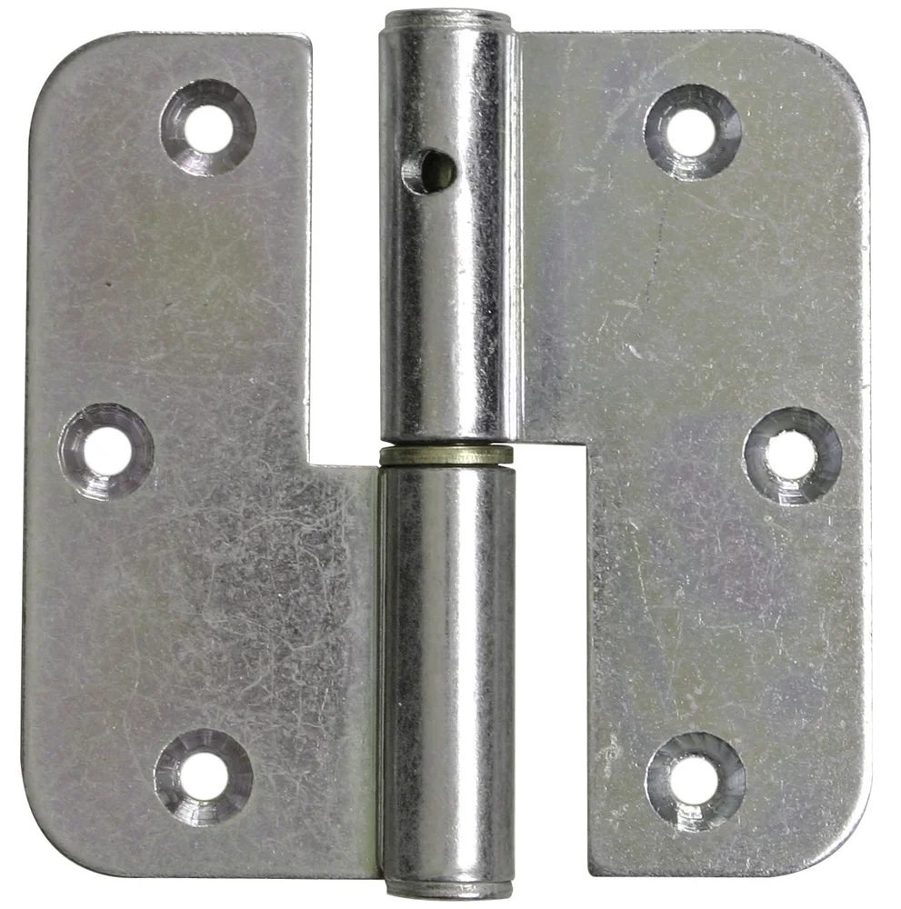 Hengsel til dør/vindu høyre elforzinket gul 85×35 mm v:6136868 Hengsel til dør/vindu høyre elforzinket gul 85×35 mm v:6136868