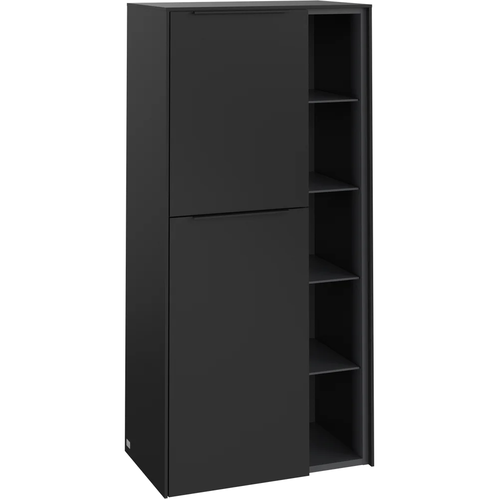 V&B SUBWAY 3.0 SIDESKAP 57X120 VENSTRE VOLCANO BLACK HÅNDTAK I MØBELETS FARGE v:9165893