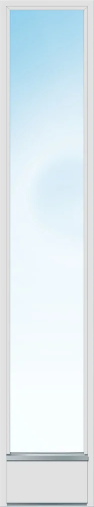 Sidefelt ytterdør Slp1 Cots med cotswold glass hvit 50×200 cm v:8063202 Sidefelt ytterdør Slp1 Cots med cotswold glass hvit 50×200 cm v:8063202