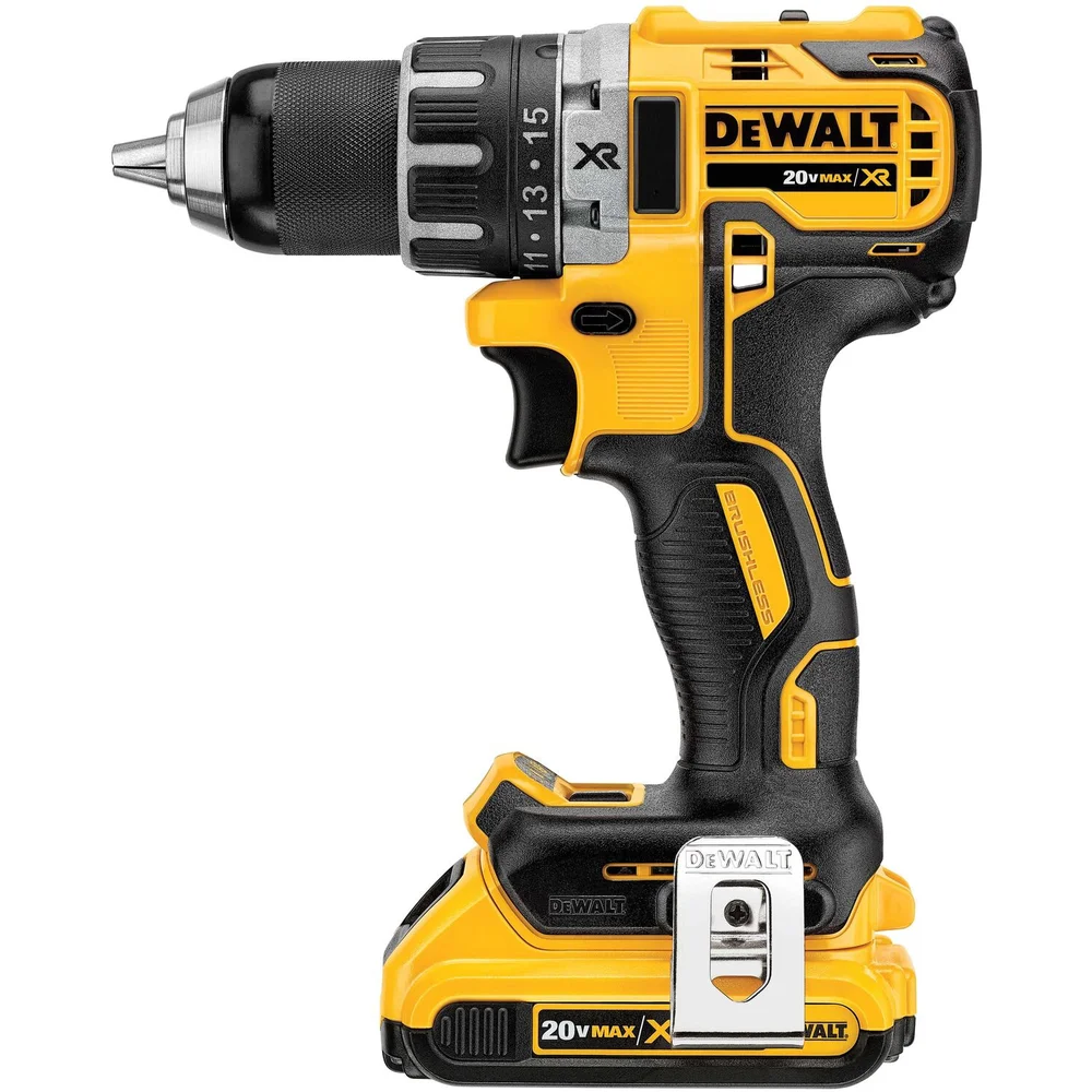Dewalt Bore-/skrumaskin DCD791D2 18V, med 2 stk 2,0Ah-batterier, 27-70 Nm v:1105958