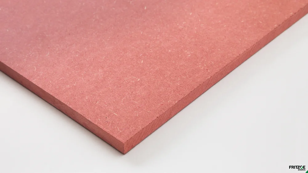 MDF Brannhemmende Fibralux FR 12x3050x1220 - Fritzøe Engros v:9591704