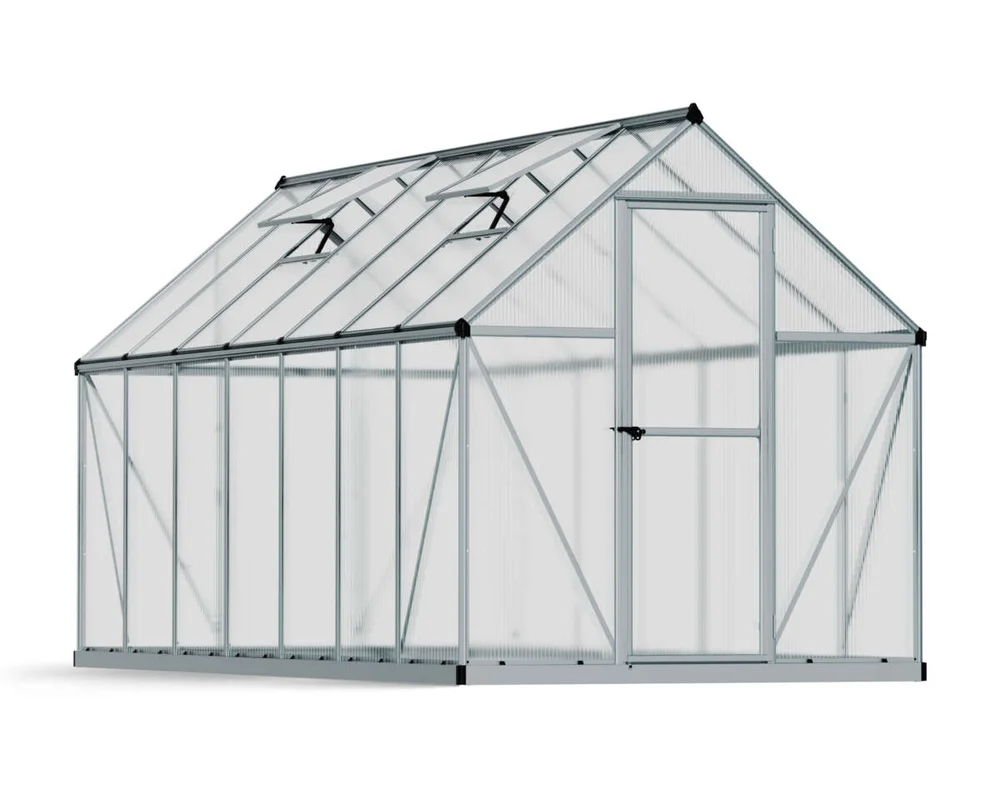 Palram – Canopia Mythos sølv drivhus 7,9 m² v:8272628