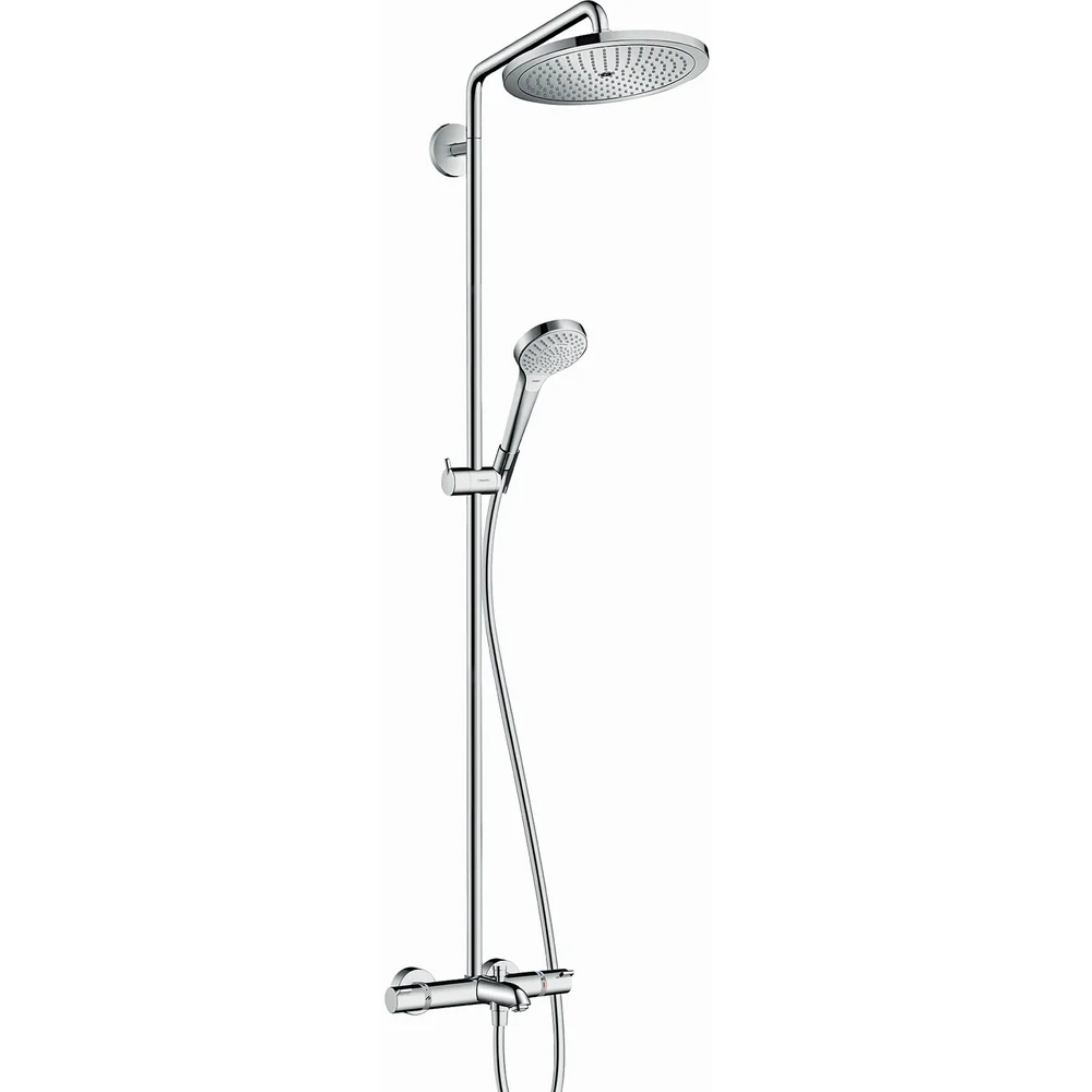 HANSGROHE CROMA SELECT S 280 1JET DUSJSETT M/KARTERMOSTAT v:8760487