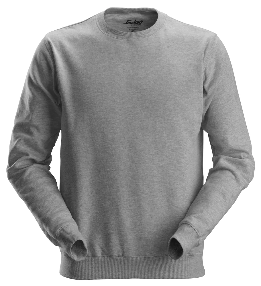 Genser 2810 grå xx snic 65% pol 35% bom 300gr v:2224035