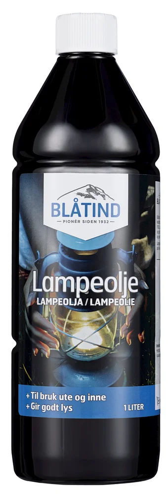 Lampeolje blåtind 1 l luktfri lampeolje v:3499057