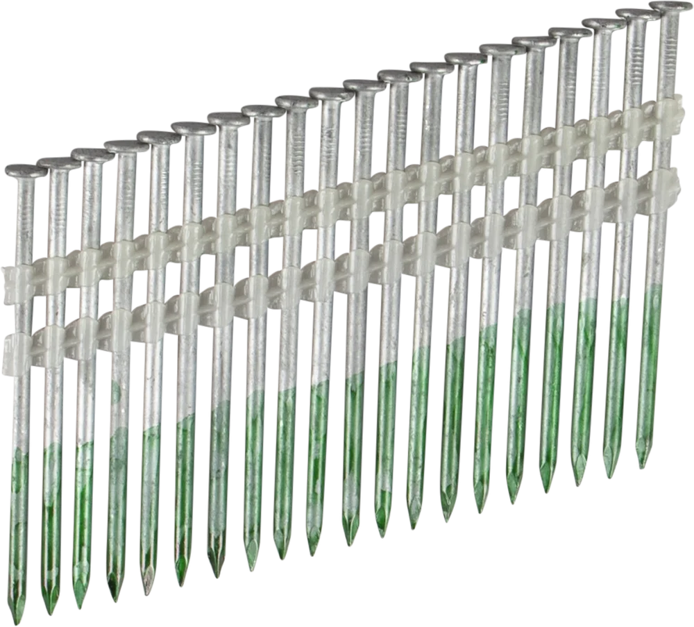 Rundspiker 17gr 2,8×75 fzv -1300 17 grader fullhode varmforsinket v:4992755 Rundspiker 17gr 2,8×75 fzv -1300 17 grader fullhode varmforsinket v:4992755