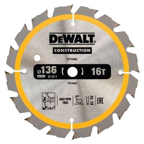 DT1946-QZ Dewalt Sirkelsagklinge 3089684