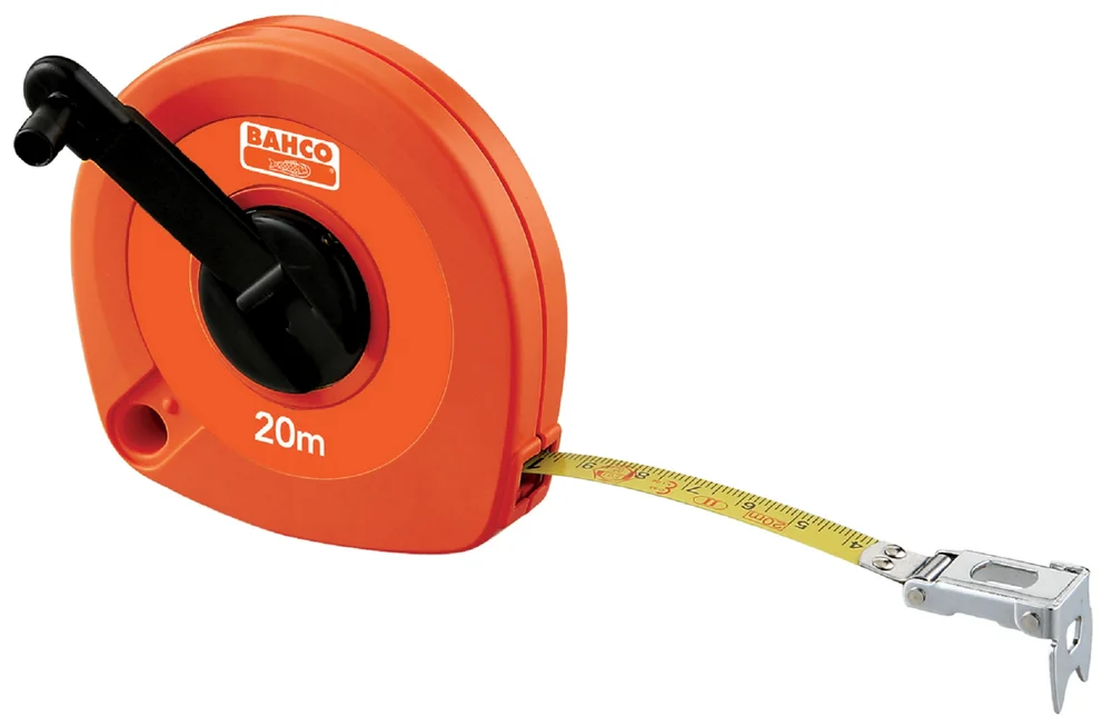 Målebånd 20m 13mm stål – Bahco v:4089178