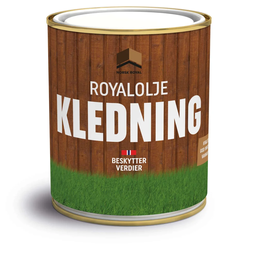 royalolje for kledning og takbord v:8996872