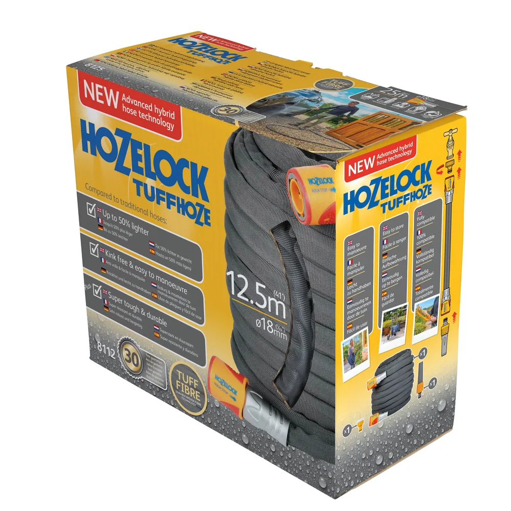 Hozelock Slangesett Tuffhoze, 12,5 m v:9004584 Hozelock Slangesett Tuffhoze, 12,5 m v:9004584
