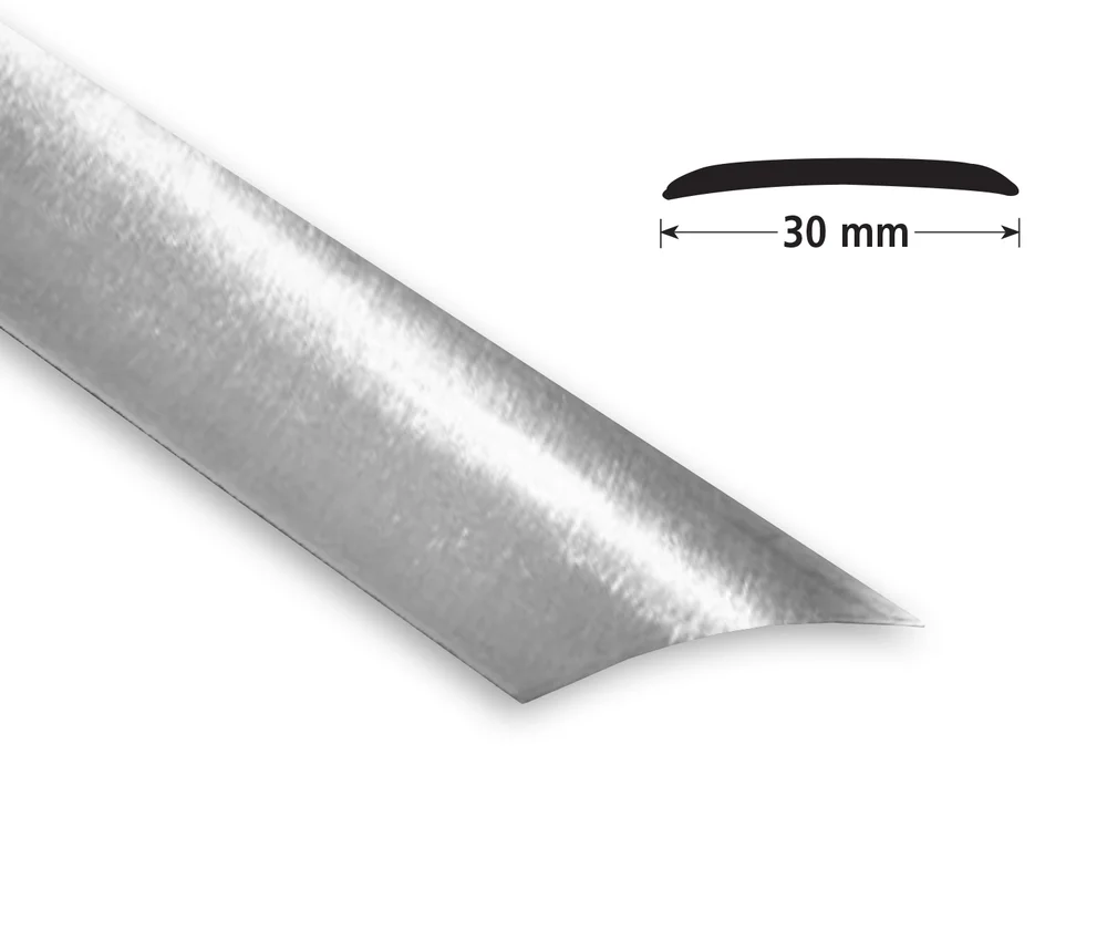 Overgangslist nr. 2 rustfri aluminium 1 meter v:6746572