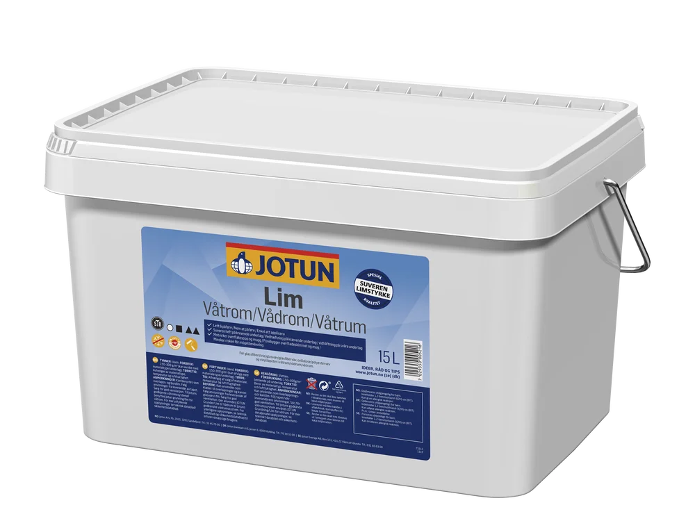 Jotun lim våtrom 15l v:5652495 Jotun lim våtrom 15l v:5652495