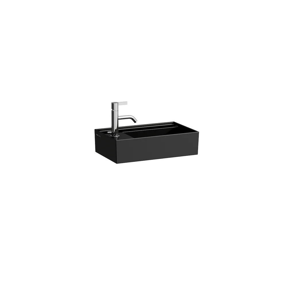 LAUFEN KARTELL SERVANT 46X28 CM VENSTRE U/OVERLØP SORT v:5433033 LAUFEN KARTELL SERVANT 46X28 CM VENSTRE U/OVERLØP SORT v:5433033