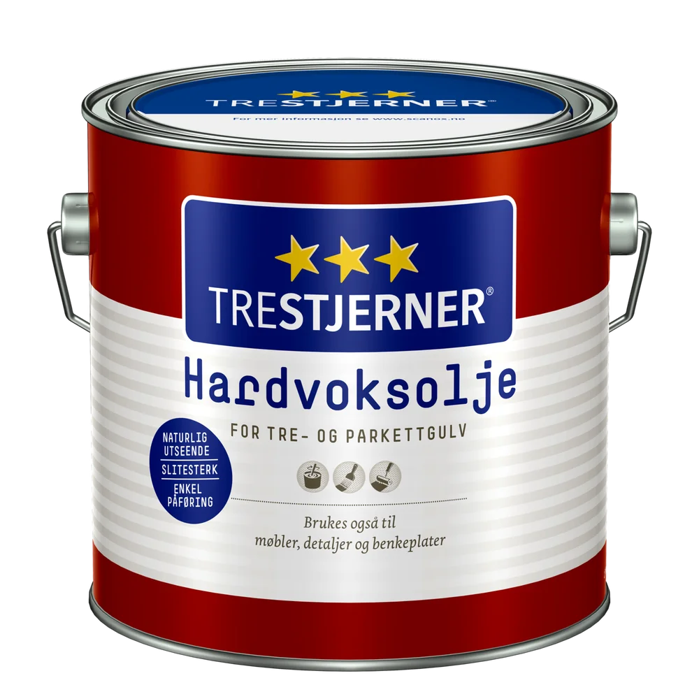 TRESTJERNER HARDVOKSOLJE KLAR 2.7L v:9143337