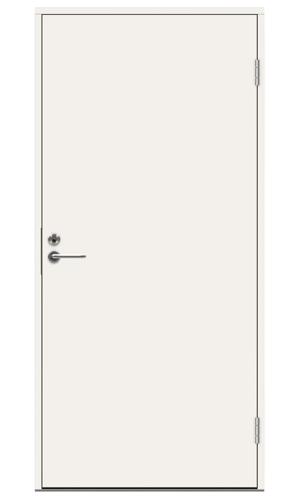 Urban Pluss ytterdør 100×210 cm høyrehengslet hvit v:1108177 Urban Pluss ytterdør 100×210 cm høyrehengslet hvit v:1108177