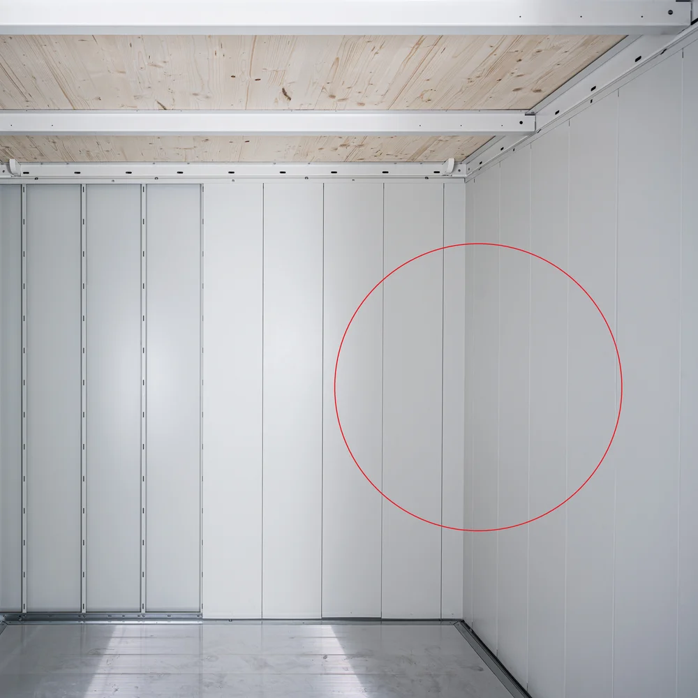 BIOHORT INTERIØRPANELER REDSKAPSBOD NEO 3D/4C DOBBELDØR v:2804106