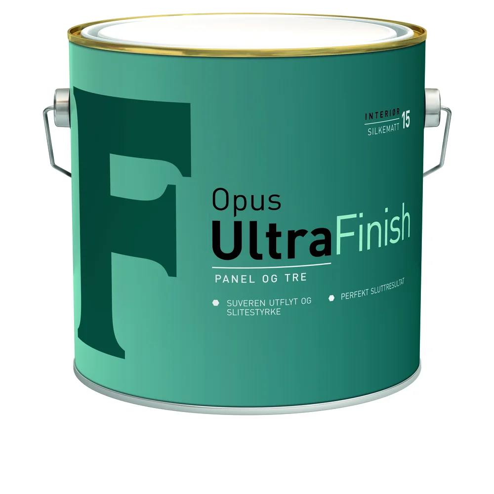 OPUS Ultrafinish panel og tre silkematt hvit base 0,68 l v:8455141