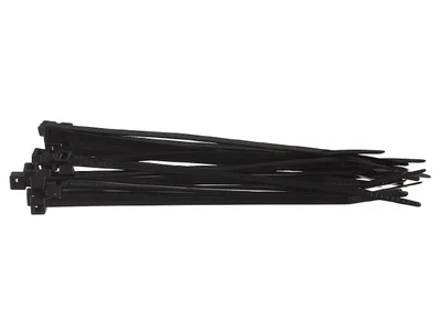 BUNTEBÅND 390X4.8MM SVART/20 v:5171719