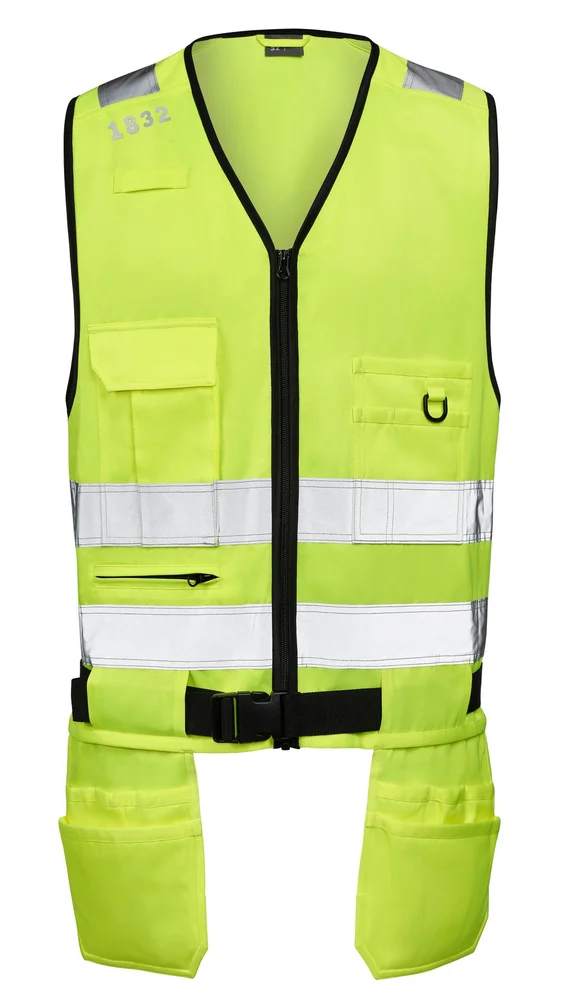 HÅNDVERKSVEST PR2 KL.2 GUL v:1774665