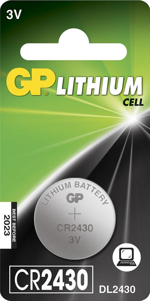 GP Batterier Knappecelle CR2430 v:8139951