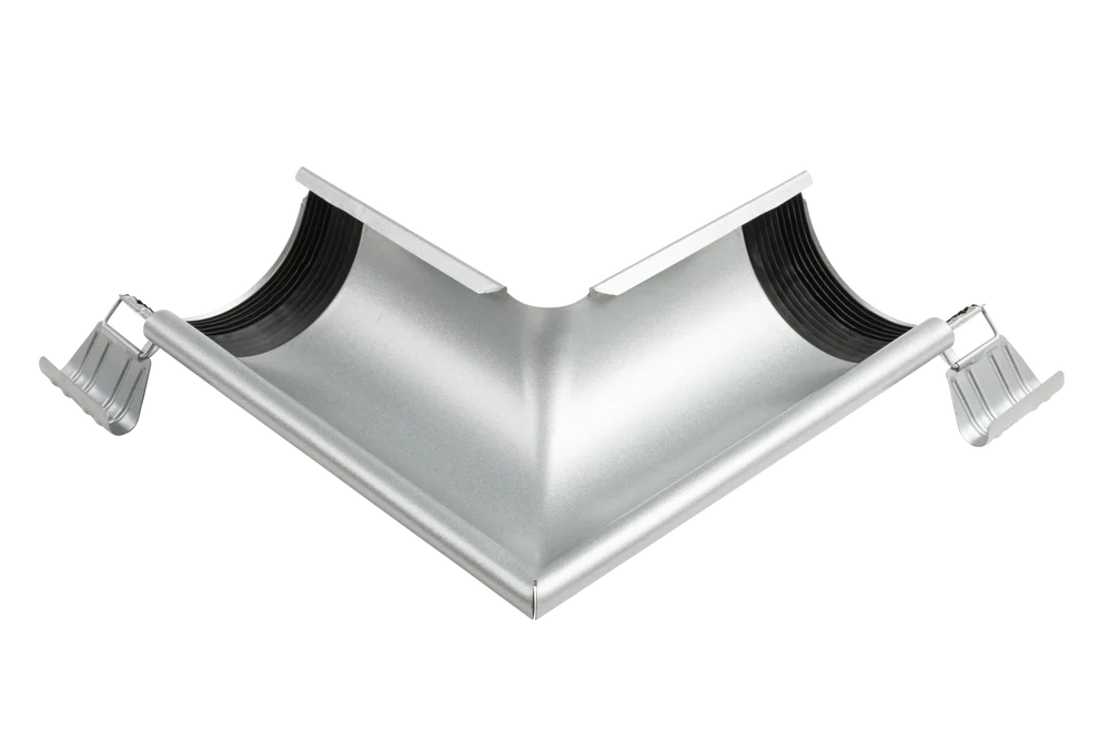 Vinkel utvendig med skjøt stål 125 mm silver v:7321023 Vinkel utvendig med skjøt stål 125 mm silver v:7321023