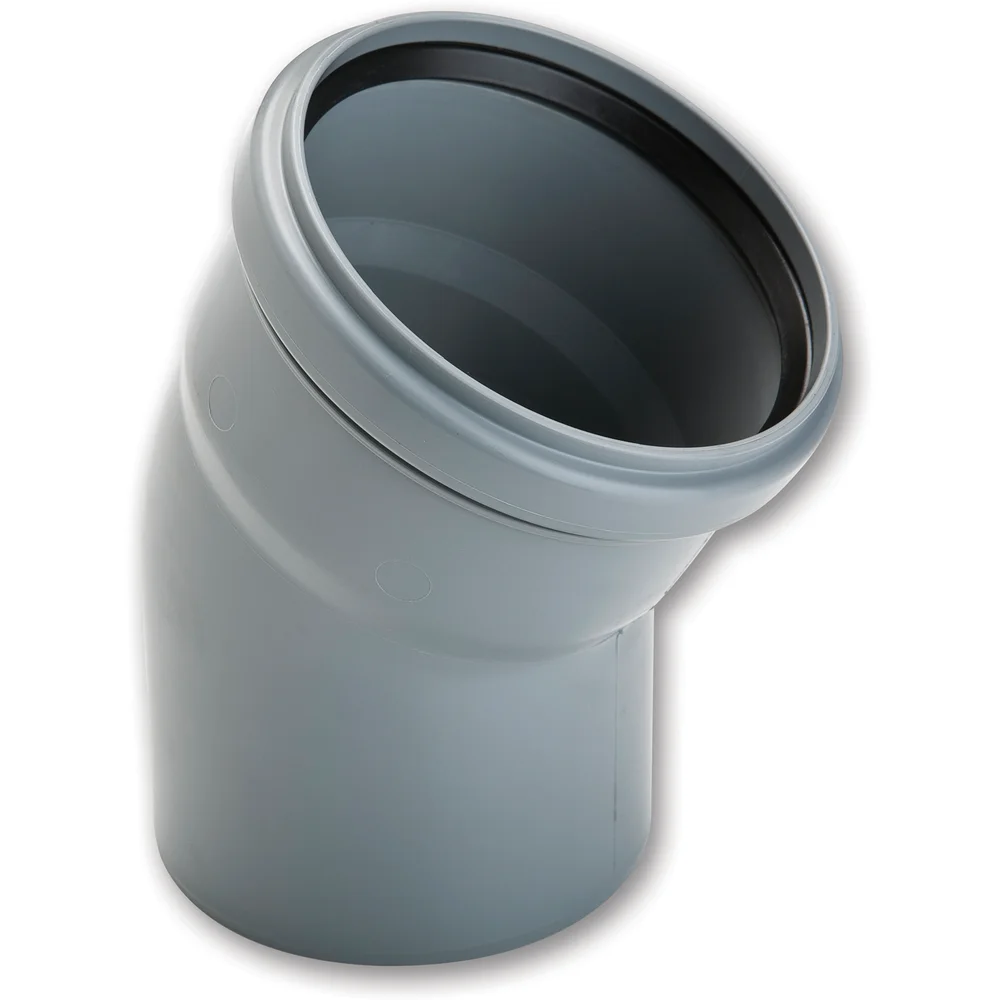 HT PRO BEND Ø110 30° GRÅ v:2362271 HT PRO BEND Ø110 30° GRÅ v:2362271