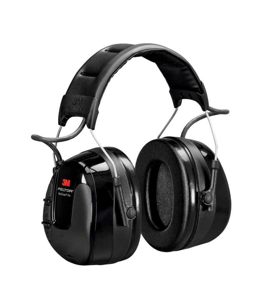 3M Peltor Hørselklokke WorkTunes Pro med hodebøyle, FM-radioheadset, 32 dB, HRXS220A v:8875388