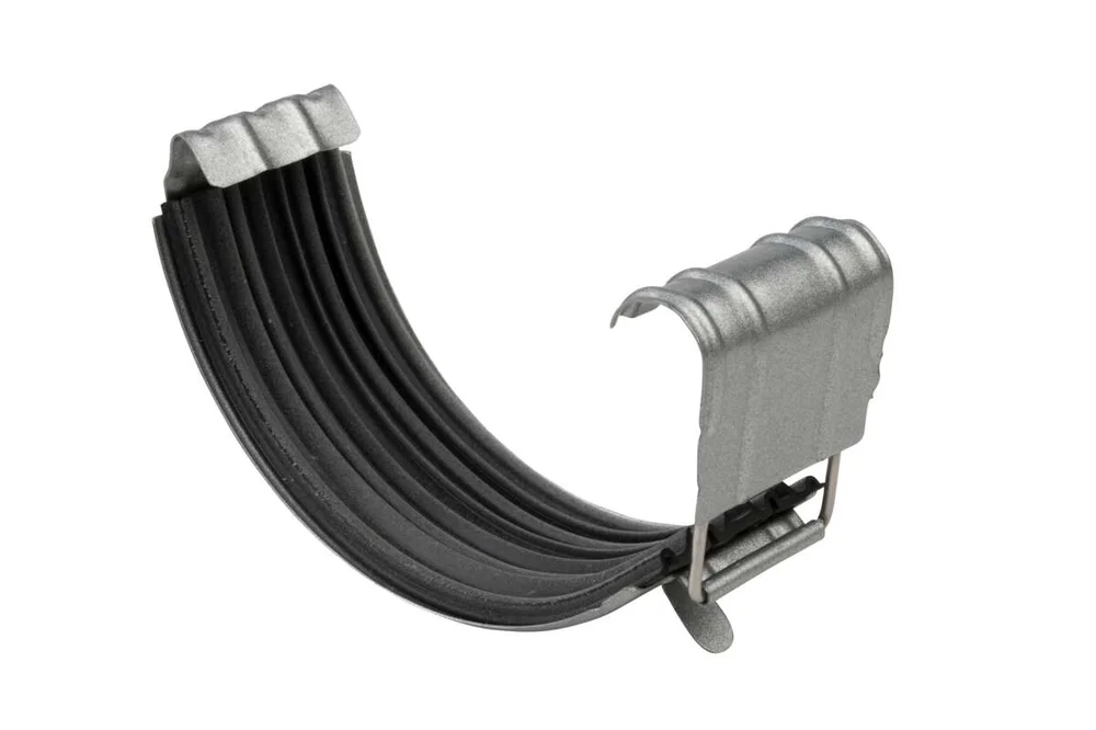 Renneskjøt m/pakn stål 125mm silver v:5377541