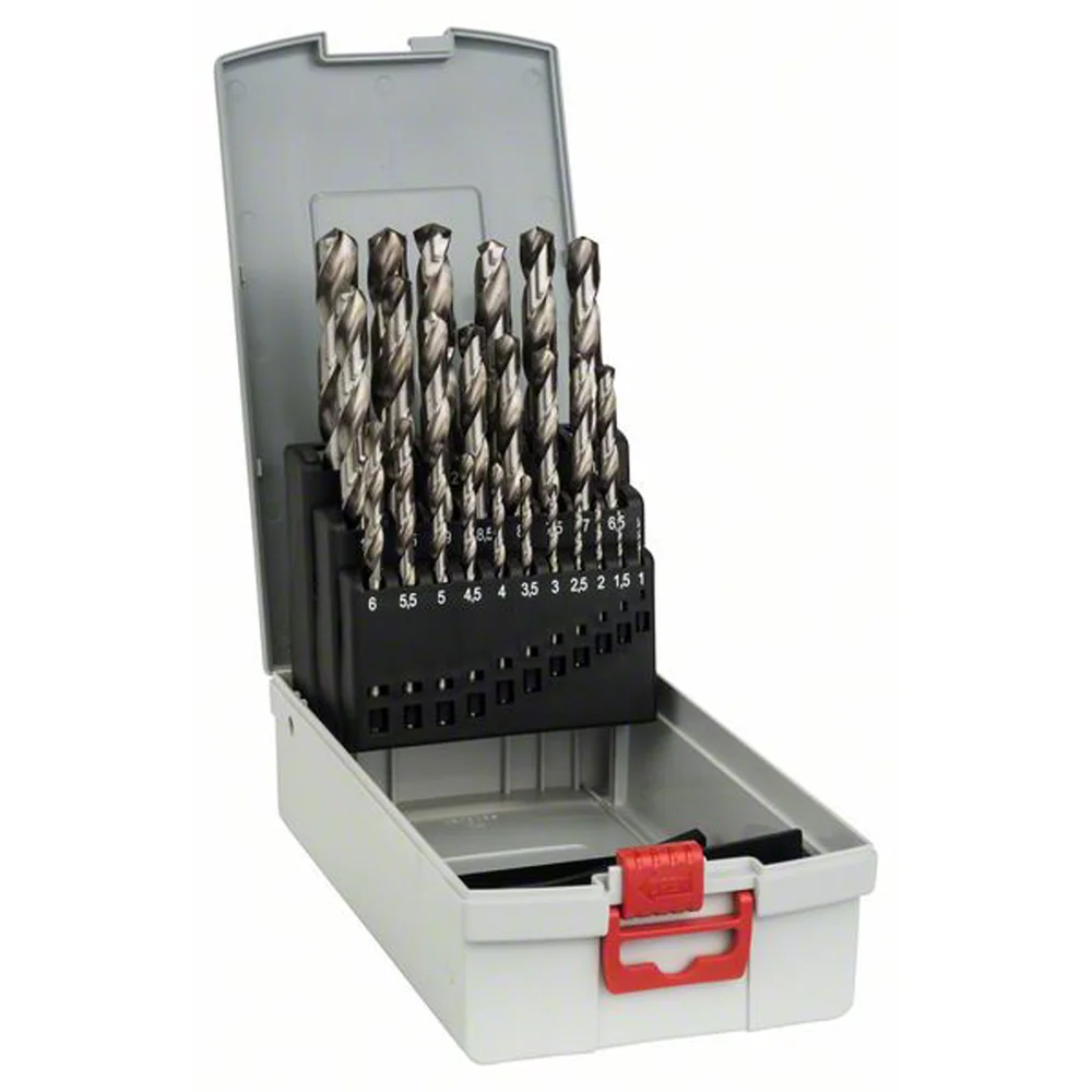 BOSCH METALLBORSETT HSS-G – 25 DELER v:2775246