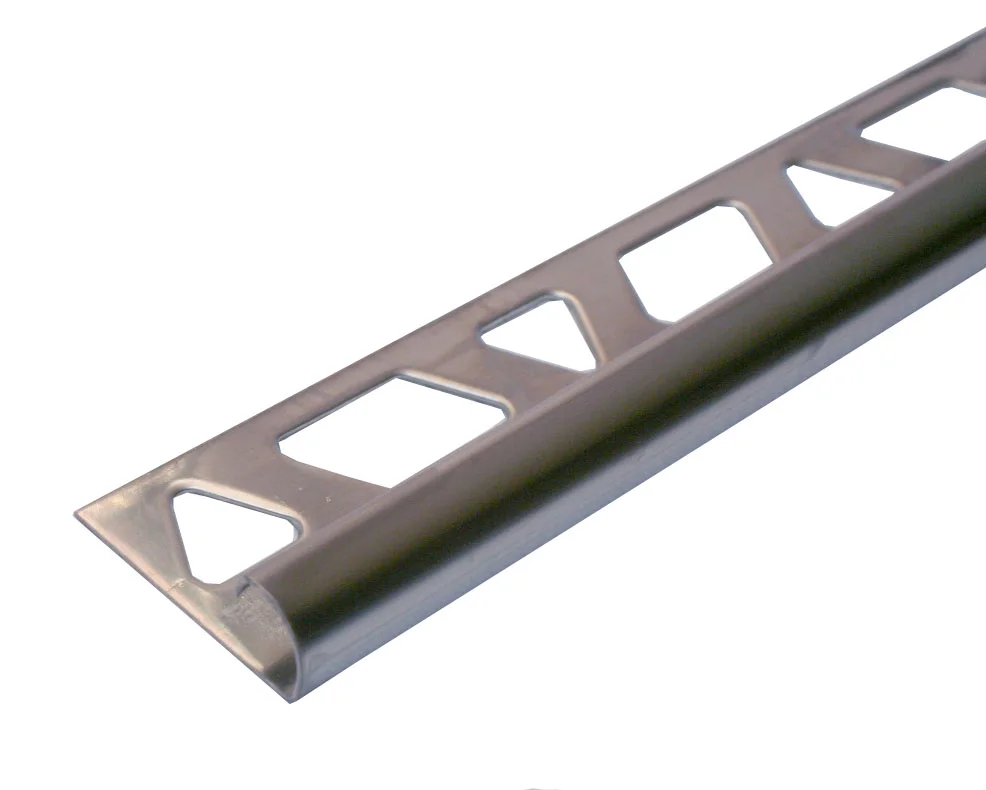 Hjørnelist polert 8mm rustfritt stål v:9572244 Hjørnelist polert 8mm rustfritt stål v:9572244