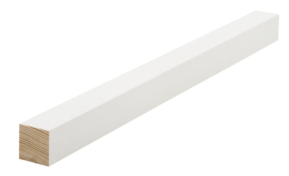 Glattkantlist furu malt hvit bomull S0502-Y 21x21x4400 mm v:7327143 Glattkantlist furu malt hvit bomull S0502-Y 21x21x4400 mm v:7327143