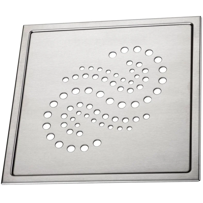 DESIGN SLUKRIST PERIDOT 20X20 CM BØRSTET SYREFAST STÅL v:1446220