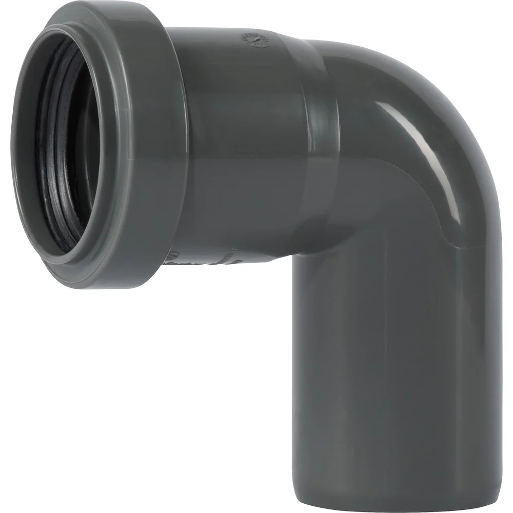 HT SAFE BEND PP GRÅ 40MM – 87,5° v:4827741 HT SAFE BEND PP GRÅ 40MM – 87,5° v:4827741