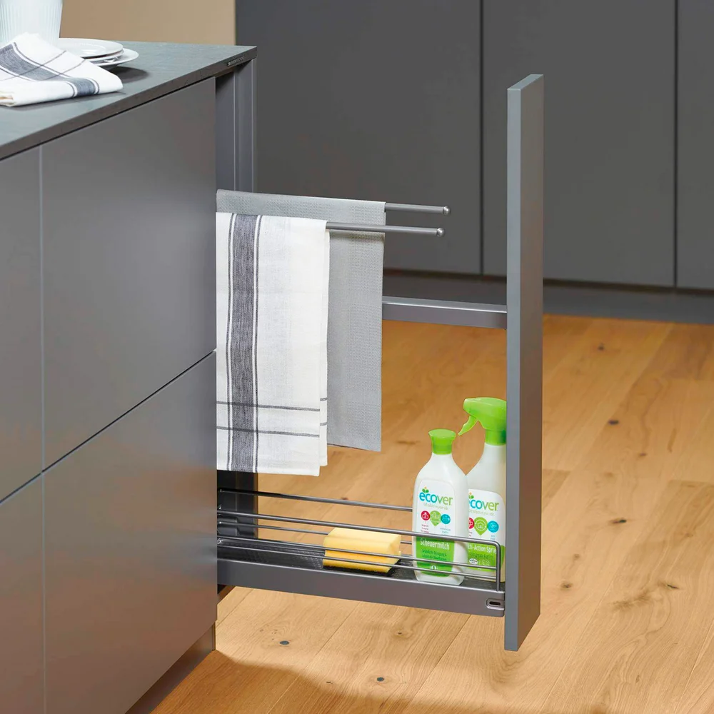 KESSEBÖHMER BASE NO.15 ARENA STYLE HÅNDKLEHOLDER 481MM DYP ANTRASITT v:8769232