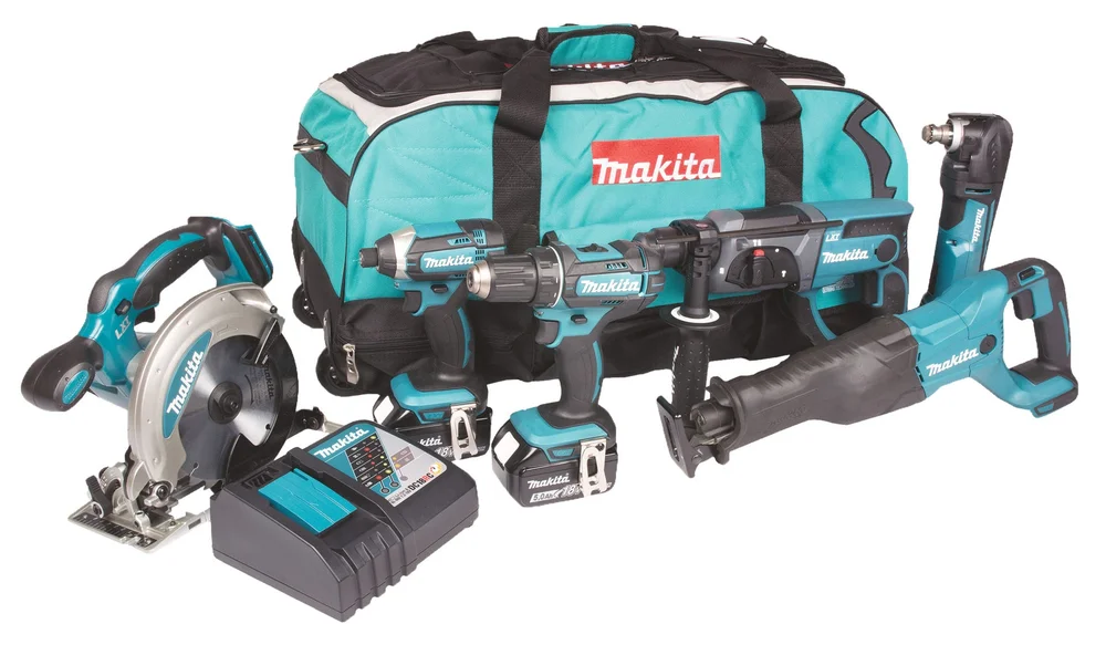 MAKITA KOMBOSETT DLX6038T 6-PK 18V v:2435271