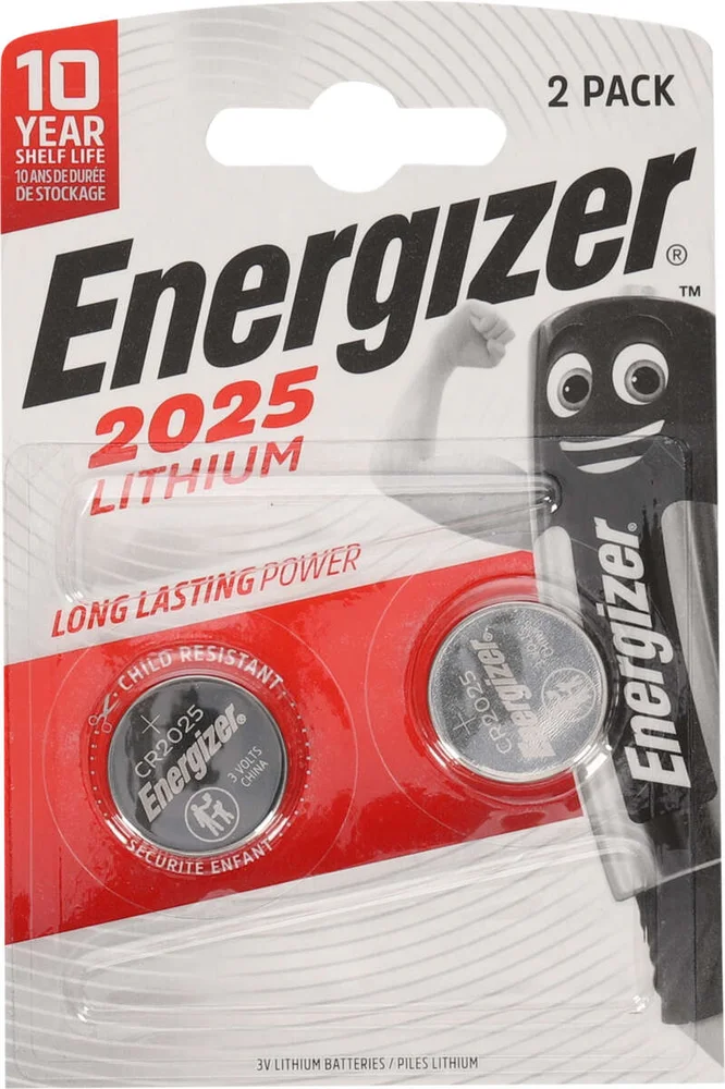 Energizer® Lithium CR2025 batterier v:6828958