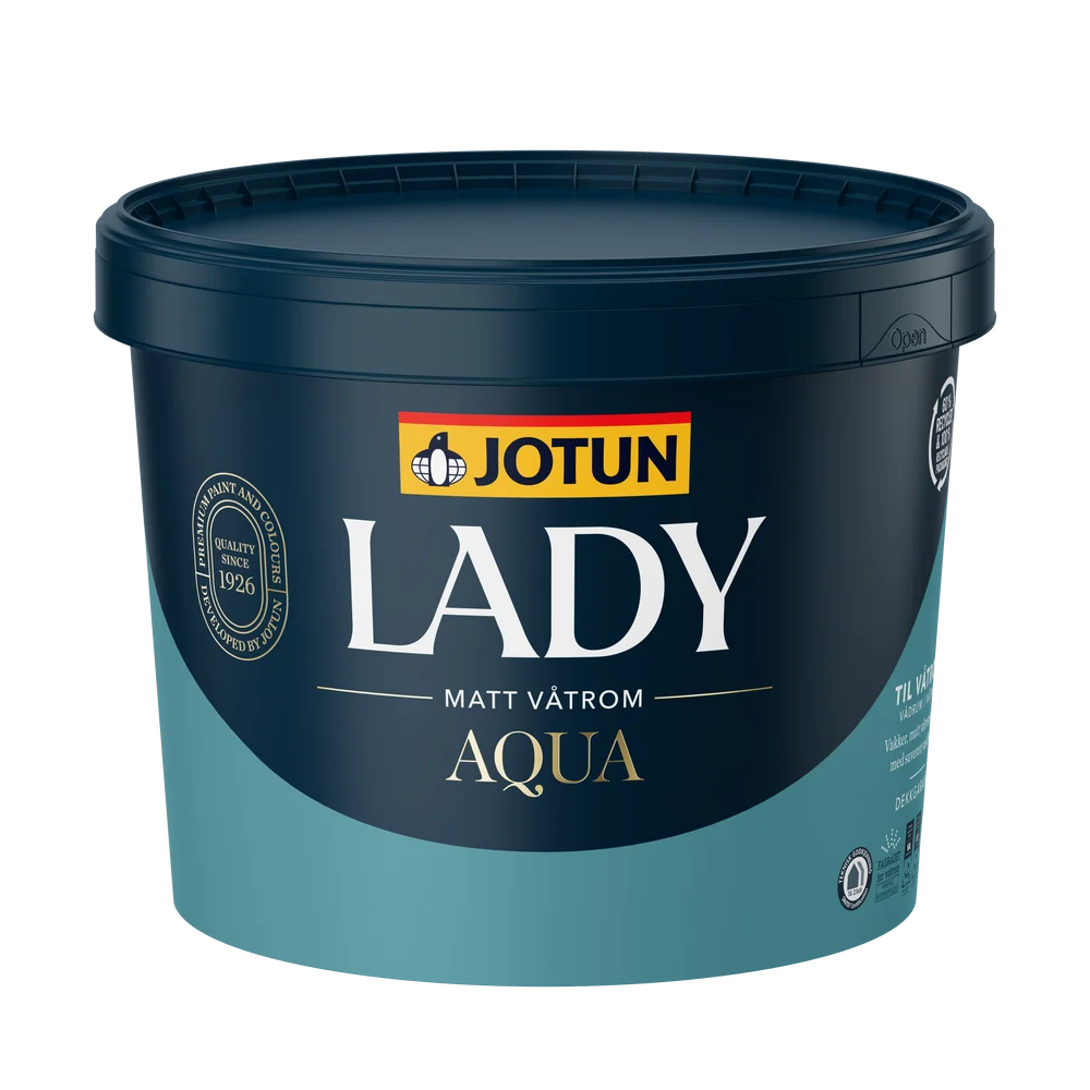Jotun LADY Aqua matt c-base base 2,7 l – våtromsmaling v:1626153