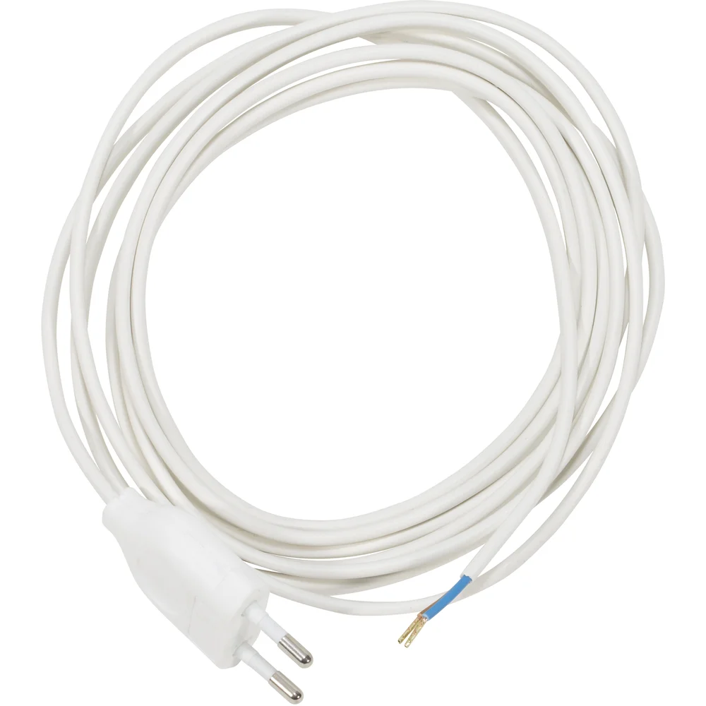NETTKABEL EUROSTØPSEL 2X0.75MM2 – 3M v:7657200 NETTKABEL EUROSTØPSEL 2X0.75MM2 – 3M v:7657200