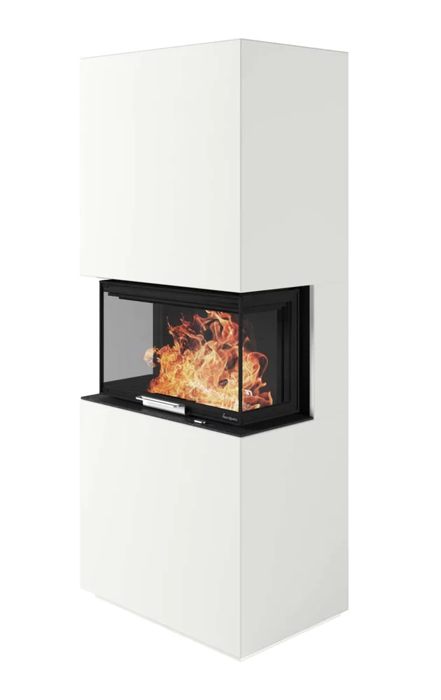 Nordpeis Monaco High mørk Thermotte peisovn v:9294802